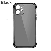 Thick Shockproof Silicone Phone Case For iPhone 13 12 11 Pro Xs Max X Xr lens Protection Case on iPhone 7 8 Plus Case Back Cover